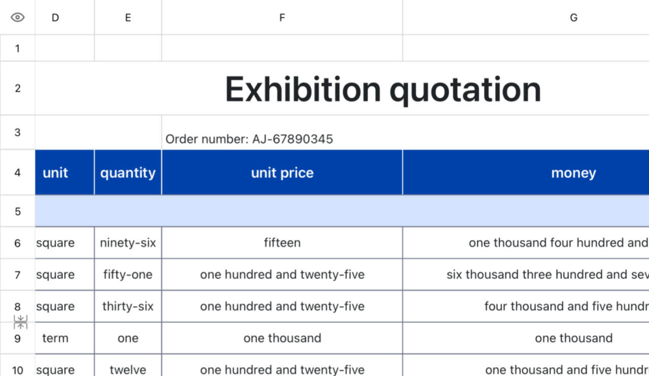 Exhibition quotation 1